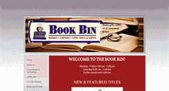 Desktop Screenshot of bookbinva.com